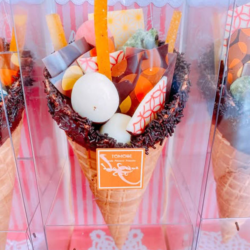 チョコワッフルスイーツ