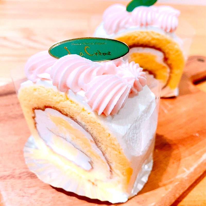 ピーチとオレンジロール