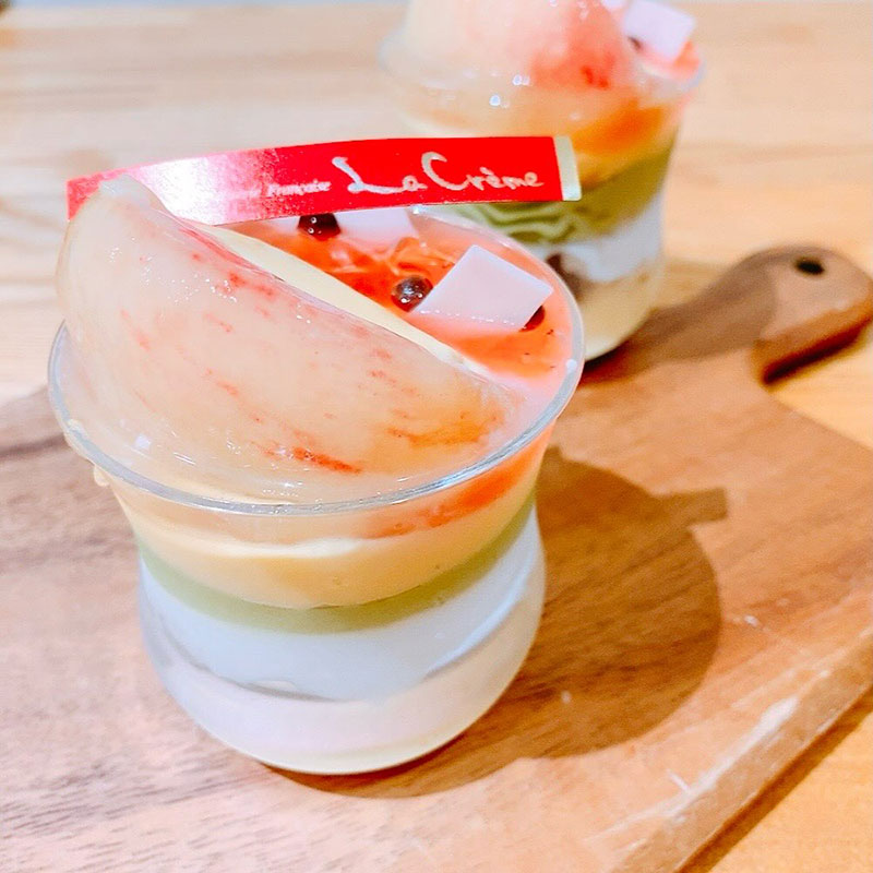 桃のパルフェ