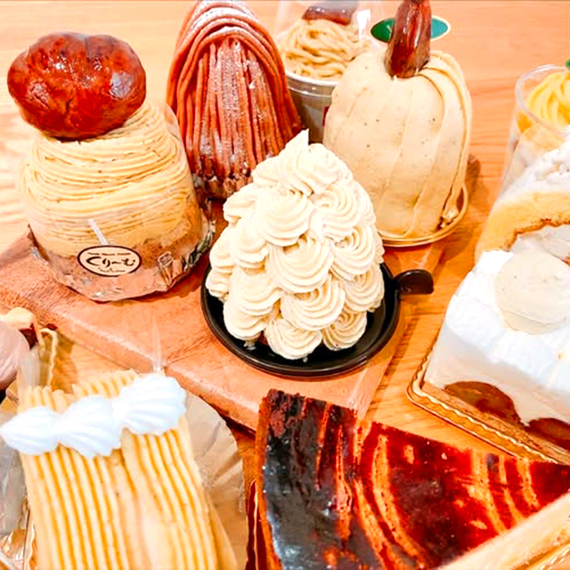 くり〜むのマロンフェア開催