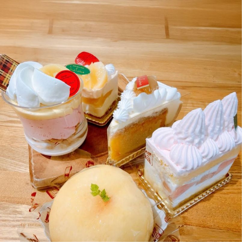 くり〜むのピーチフェア開催